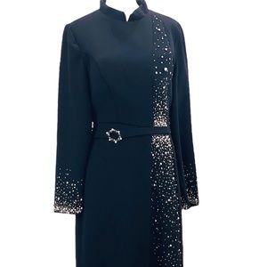 Lee Queen Black Formal Evening Wear Dress